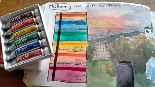 Holbein Watercolours First Impressions [upl. by Ynna]