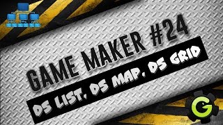 Урок по Game Maker 24 DS LIST DS MAP DS GRID [upl. by Yanahs]