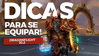 DICAS DE COMO SE EQUIPAR NO 102 DRAGOFLIGHT [upl. by Hsur]