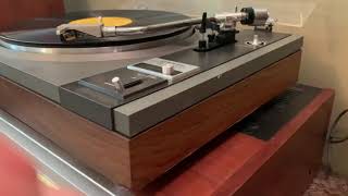 Pioneer Turntable PL115D Automatic Return with Stanton Cartridge [upl. by Vinni133]