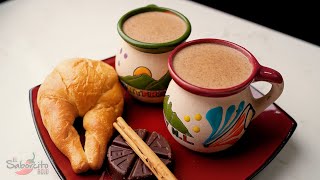 El Mejor Champurrado de Chocolate para el Frío  quotEl Saborcito Rojoquot [upl. by Ignace]