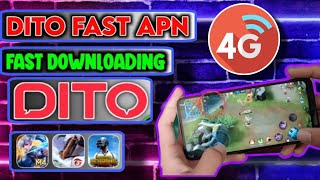 FASTEST INTERNET DATA USING APN SETTINGS  NEW DITO APN SETTINGS 2023 [upl. by Sitoeht]