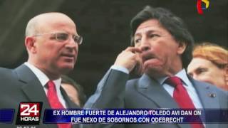 Alejandro Toledo Avi Dan On habría sido nexo de sobornos con Odebrecht [upl. by Venezia]