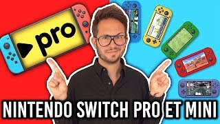 Nintendo Switch PRO et MINI en approche  les infos [upl. by Rybma497]