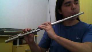 J S Bach Minuet in G BWV 114115  FluteFlauta Transversal [upl. by Schell]