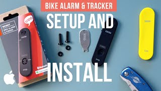 Setting up the Knog Scout Bike Alarm and Tracker [upl. by Koran]