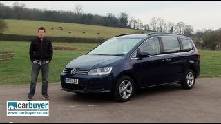 Volkswagen Sharan MPV review  CarBuyer [upl. by Alethia]