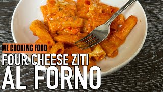 Episode 2  Me Cooking Food  Four Cheese Ziti Al Forno [upl. by Launce]