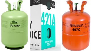 Properties of R422D R407C and R421A R22 Replacement Refrigerants [upl. by Layton]