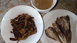 GINISANG SAYOTE AT PRITONG TUYO RECIPE food cooking ulamideas foodie recipe viralvideo yummy [upl. by Dora]