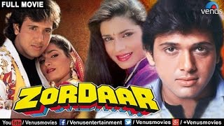 Zordaar Full Movie  Hindi Movies  Govinda Movies  Bollywood Full Movies [upl. by Swayne]