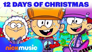 Loud House 12 Days Of Christmas Lyric Video 🎄  Nick Music [upl. by Huber]