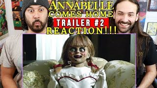 ANNABELLE COMES HOME  TRAILER 2  REACTION [upl. by Etnovert354]