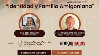 Webinar quotIdentidad y Familia Amigonianaquot [upl. by Wesley249]