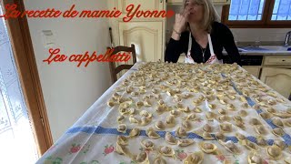 Comment faire des Cappelletti maison [upl. by Teillo191]