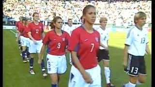 2003 WOMENS WORLD CUP USA vs Germany Match 5 [upl. by Brewer]