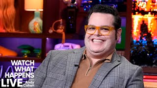 Josh Gad Says Andrew Rannells Made Him Laugh So Hard That He Cried on Stage  WWHL [upl. by Fonville]