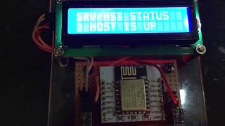 Monitor your networked servers with ESP8266 NodeMCU Wirelessly [upl. by Laktasic]