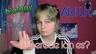 Bereue Ich meine Leistungskurs wahlAbi Q1 Bio amp Päda [upl. by Ssur128]