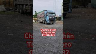 Xe tải Chenlong 5 chân đóng thùng chở heo shorts truck driver [upl. by Esac]