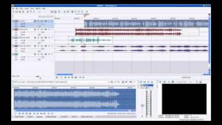 Cómo grabar sonido en la computadora parte 4  Edición digital de audio Sony Vegas [upl. by Newell]