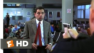 Bean 312 Movie CLIP  Airport Police Chase 1997 HD [upl. by Volny541]