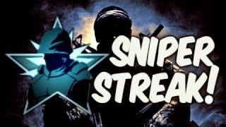 Call of Duty Black Ops  L96A1 Sniper Streak using Flak Jacket Pro [upl. by Annavaj]