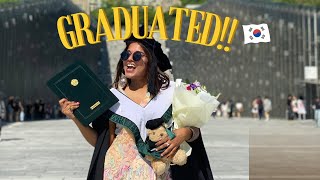 EPIC GRADUATION VLOG🔥Ewha Woman’s UniversitySeoul🇰🇷 [upl. by Lazos]