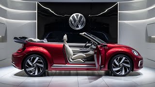 Convertible Comeback 2025 VW Beetle Cabriolet Detailed Review [upl. by Fabiola651]