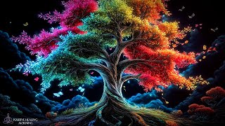 All 7 Chakras Solfeggio Frequencies  Tree Of Life  Aura Cleanse Chakra Balance  Root to Crown 3 [upl. by Rockel595]