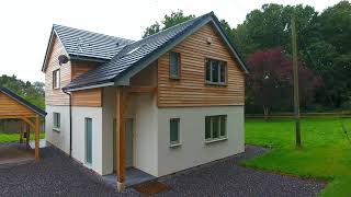 Modern Timber Frame Flat Pack Home  Chapel Row Bucklebury [upl. by Salguod]