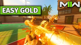 How To Get EASY Gold Launchers  MWII Camo Tips amp Tricks [upl. by Enaitsirk]