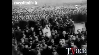 Ultimo discorso pubblico del Duce Benito Mussolini al Teatro Lirico di Milano 16 dicembre 1944 [upl. by Shumway]