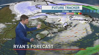 Flurries — and sun — for Nova Scotia on Friday [upl. by Elpmet99]