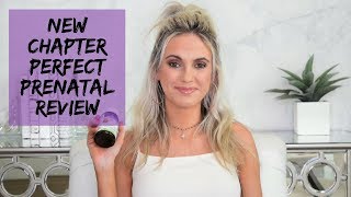 New Chapter Perfect Prenatal Multivitamin Review [upl. by Kaz]