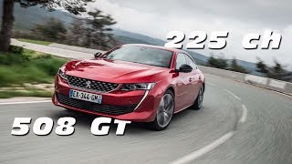 Essai Peugeot 508 GT PureTech 225  les trois qualités et trois défauts de la nouvelle 508 [upl. by Duggan334]