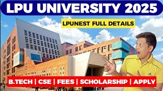 Lovely Professional University  LPU University Campus  LPU NEST 2024 Review  Campus Tour [upl. by Pontus577]