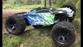 Traxxas EREVO 20 6s Backflips amp Muddy Bash [upl. by Suciram233]