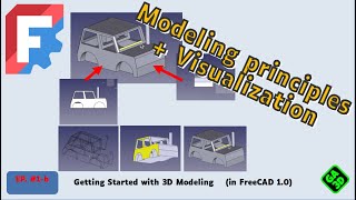 🔧 FreeCAD Complete Guide to Views and Display Modes  3D Tutorial [upl. by Fusuy]