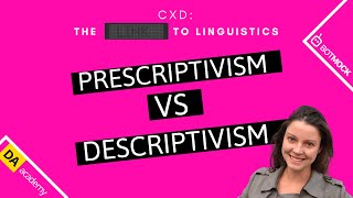 Link to Linguistics Episode 1  Prescriptivism vs Descriptivism [upl. by Okiek]