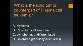 HEMATOLOGY HIGH YIELD QUESTIONS FOR MEDICAL TECHNOLOGY BOARD EXAM PART 1 [upl. by Schlessinger]