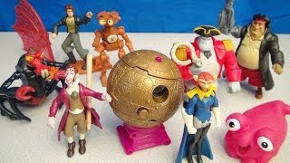 MCDONALDS TREASURE PLANET DISNEY HAPPY MEAL VIDEO TOY COLLECTION [upl. by Hausner159]