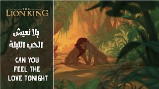 The Lion King  Can You Feel The Love Tonight Arabic  SubsampTrans [upl. by Stevens]