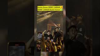 Moment Denny Caknan Nonton Konser NDX AKA‼️Ternyata Seleranya sama dennycaknan jogjakarta shorts [upl. by Meraree]