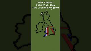 Small Scale 1914 United Kingdom uk history maps flags minecraft [upl. by Odab206]