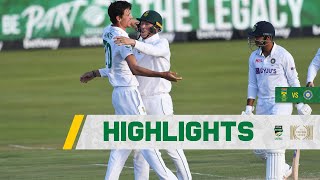 Proteas vs India  1st TEST HIGHLIGHTS  DAY 3  BETWAY TEST SERIES Supersport Park 28 Dec 2021 [upl. by Aronaele]