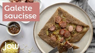 Recette de la galette saucisse [upl. by Conney]