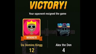 Domino Rage Quit Part1  My Opponent Can’t Handle The Heat in dominoes boardgames [upl. by Ardnatal571]