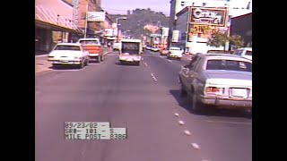 Driving On WA SR101 South In 1982 Hoquiam Aberdeen [upl. by Anaela]