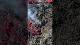 Hawaiis Kilauea volcano erupts shorts [upl. by Schafer734]